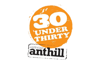 This is a picture of the 30 under Thirty Australian anthill logo.