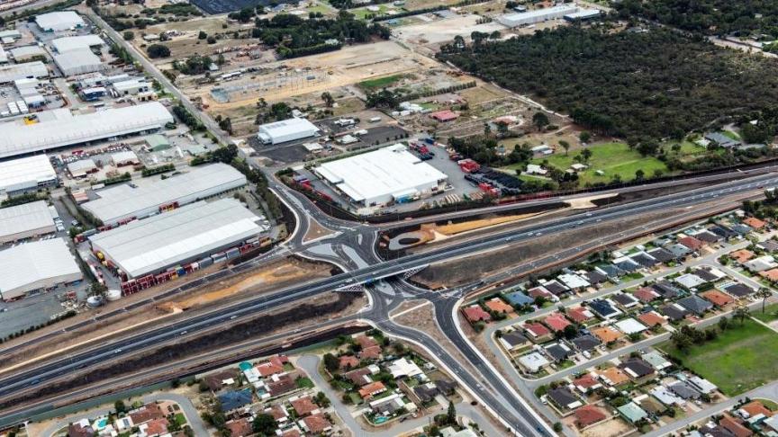 This photograph is of the major intersection that Monford Group was involved in the works around it. This is an example of the exceptional infrastructure Monford Group leads in.